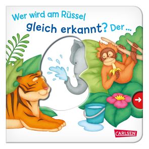 Wer wird am Rüssel gleich erkannt? Der … Elefant! – Großausgabe – ab 18 Monaten von Dolinger,  Igor, Grimm,  Sandra