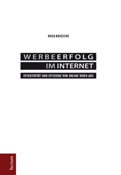 Werbeerfolg im Internet von Kriesche,  Rosa