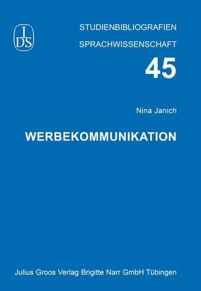 Werbekommunikation von Janich,  Nina