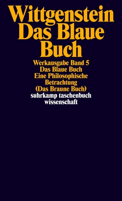 Werkausgabe in 8 Bänden von Morstein,  Petra von, Rhees,  Rush, Wittgenstein,  Ludwig