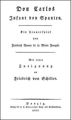 Werke von Fouqué,  Friedrich de la Motte