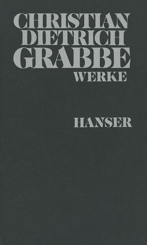 Werke von Cowen,  Roy C., Grabbe,  Christian Dietrich