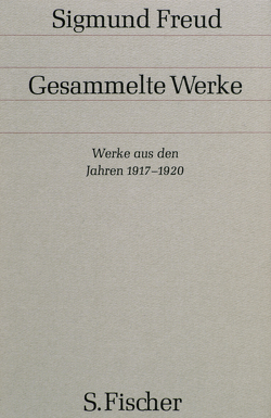 Werke aus den Jahren 1917-1920 von Freud,  Sigmund