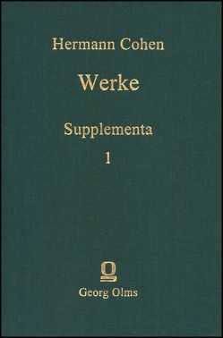 Werke von Cohen,  Hermann