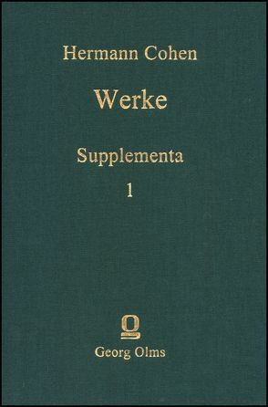 Werke von Cohen,  Hermann