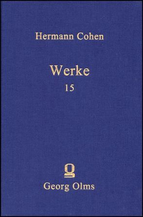 Werke von Cohen,  Hermann