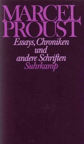 Werke. Frankfurter Ausgabe von Beese,  Henriette, Keller,  Luzius, Proust,  Marcel, Scheffel,  Helmut