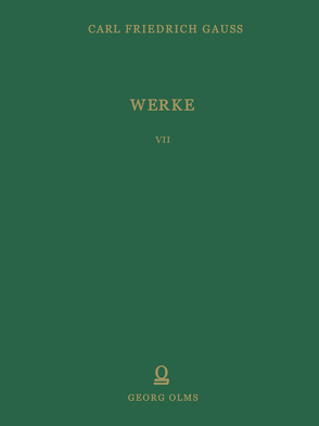 Werke von Gauss,  Carl Friedrich, Gesellschaft der Wissenschaften