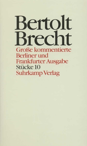 Werke. Große kommentierte Berliner und Frankfurter Ausgabe. 30 Bände (in 32 Teilbänden) und ein Registerband von Brecht,  Bertolt, Glaeser,  Günter, Hecht,  Werner, Knopf,  Jan, Mittenzwei,  Werner, Müller,  Klaus-Detlef