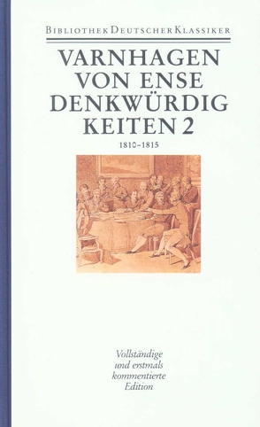 Werke in fünf Bänden von Feilchenfeldt,  Konrad, Varnhagen von Ense,  Karl August