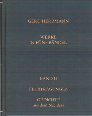 Werke in Fünf Bänden. von Herrmann,  Gerd