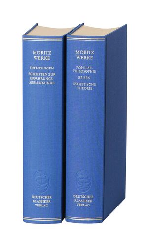 Werke in zwei Bänden (komplett) von Hollmer,  Heide, Meier,  Albert, Moritz,  Karl Philipp