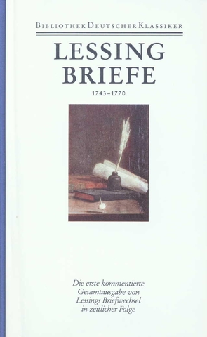 Werke und Briefe. 12 in 14 Bänden von Braungart,  Georg, Fischer,  Klaus, Kiesel,  Helmuth, Lessing,  Gotthold Ephraim