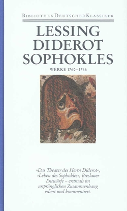 Werke und Briefe. 12 in 14 Bänden von Barner,  Wilfried, Lessing,  Gotthold Ephraim