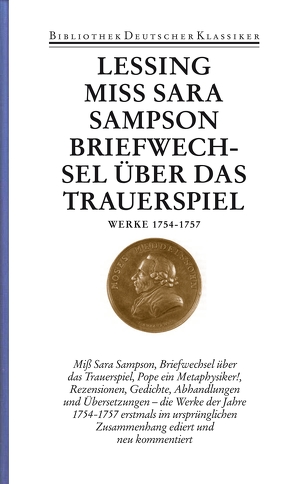 Werke und Briefe. 12 in 14 Bänden von Barner,  Wilfried, Lessing,  Gotthold Ephraim, Stenzel,  Jürgen, Wiedemann,  Conrad