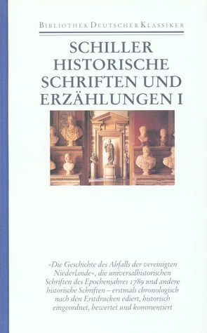 Werke und Briefe in zwölf Bänden von Dann,  Otto, Schiller,  Friedrich