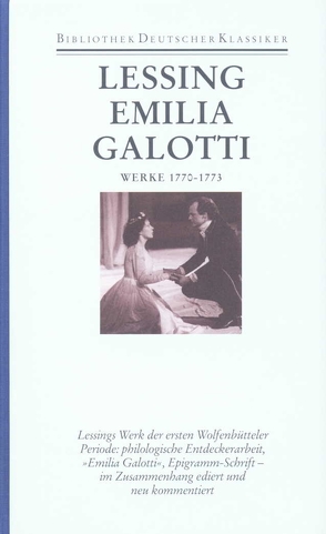 Werke und Briefe in zwölf Bänden von Bohnen,  Klaus, Lessing,  Gotthold Ephraim