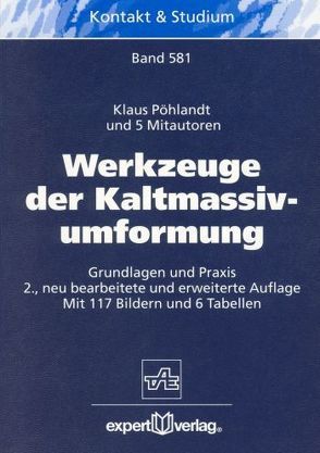 Werkzeuge der Kaltmassivumformung von Pöhlandt,  Klaus