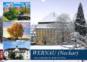 Wernau (Neckar), eine sympathische Stadt im Fokus (Wandkalender 2022 DIN A3 quer) von Huschka,  Klaus-Peter