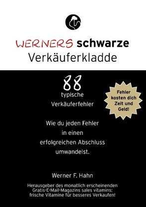 Werners schwarze Verkäuferkladde von Hahn,  Werner F.