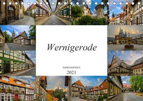 Wernigerode Impressionen (Tischkalender 2021 DIN A5 quer) von Meutzner,  Dirk