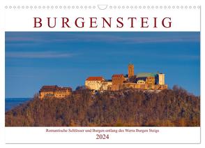 Werra Burgen Steig (Wandkalender 2024 DIN A3 quer), CALVENDO Monatskalender von Brack,  Roland