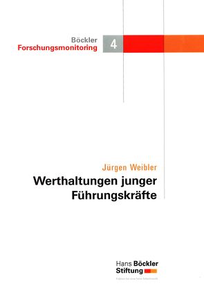 Werthaltungen junger Führungskräfte von Weibler,  Jürgen