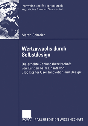 Wertzuwachs durch Selbstdesign von Schreier,  Martin