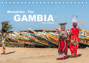 Westafrika – The Gambia (Tischkalender 2023 DIN A5 quer) von Schickert,  Peter