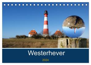 Westerhever (Tischkalender 2024 DIN A5 quer), CALVENDO Monatskalender von Fornal,  Martina