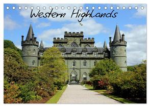 Western Highlands – Schottland (Tischkalender 2024 DIN A5 quer), CALVENDO Monatskalender von Schwarz,  Sylvia