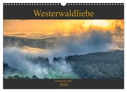 Westerwaldliebe (Wandkalender 2024 DIN A3 quer), CALVENDO Monatskalender von Kempfer,  Thomas