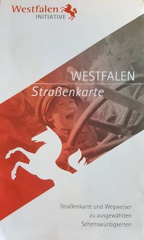 Westfalen-Straßenkarte