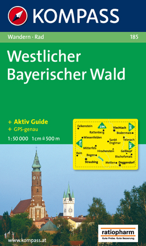 KOMPASS Wanderkarte Westlicher Bayerischer Wald von KOMPASS-Karten GmbH