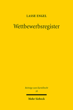 Wettbewerbsregister von Engel,  Lasse