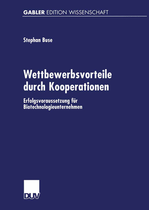 Wettbewerbsvorteile durch Kooperationen von Buse,  Stephan