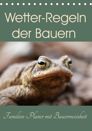 Wetter-Regeln der Bauern (Tischkalender 2024 DIN A5 hoch), CALVENDO Monatskalender von Flori0,  Flori0