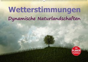 Wetterstimmungen. Dynamische Naturlandschaften (Wandkalender 2018 DIN A2 quer) von Brunner-Klaus,  Liselotte