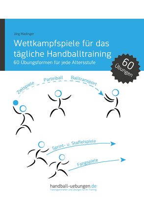 Wettkampfspiele für das tägliche Handballtraining von Madinger,  Jörg