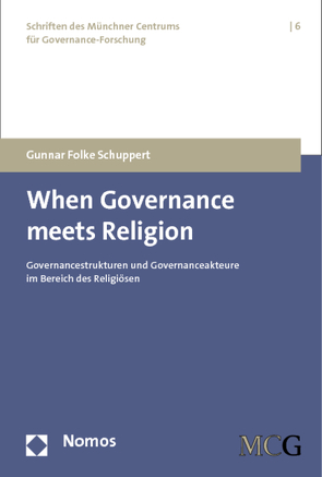 When Governance meets Religion von Schuppert,  Gunnar Folke