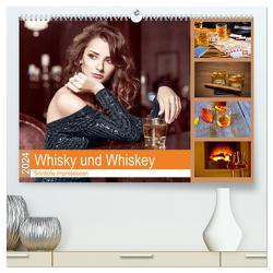 Whisky und Whiskey 2024. Sinnliche Impressionen (hochwertiger Premium Wandkalender 2024 DIN A2 quer), Kunstdruck in Hochglanz von Lehmann (Hrsg.),  Steffani