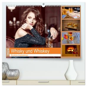 Whisky und Whiskey 2024. Sinnliche Impressionen (hochwertiger Premium Wandkalender 2024 DIN A2 quer), Kunstdruck in Hochglanz von Lehmann (Hrsg.),  Steffani