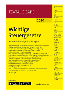 Wichtige Steuergesetze von NWB Gesetzesredaktion