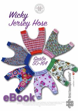 Wicky Jersey Hose Gr. 50 bis 164 von firstloungeberlin von Schille,  Ina