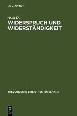 Widerspruch und Widerständigkeit von De,  Asha