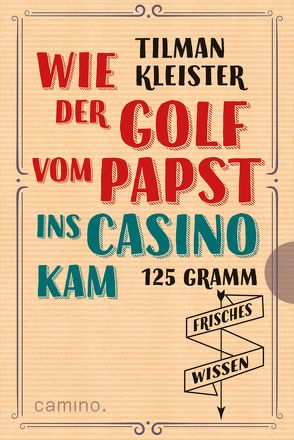 Wie der Golf vom Papst ins Casino kam von Kleister,  Tilman