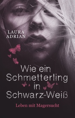 Wie ein Schmetterling in Schwarz-Weiß von Adrian,  Laura