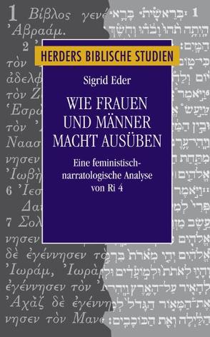 Wie Frauen und Männer Macht ausüben von Eder,  Sigrid