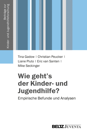 Wie geht’s der Kinder- und Jugendhilfe? von Gadow,  Tina, Peucker,  Christian, Pluto,  Liane, Seckinger,  Mike, van Santen,  Eric