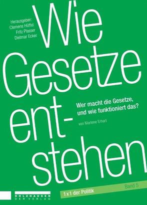 Wie Gesetze entstehen von Erhart,  Marlene, Hecker,  D, Hüffel,  Clemens, Plasser,  Fritz